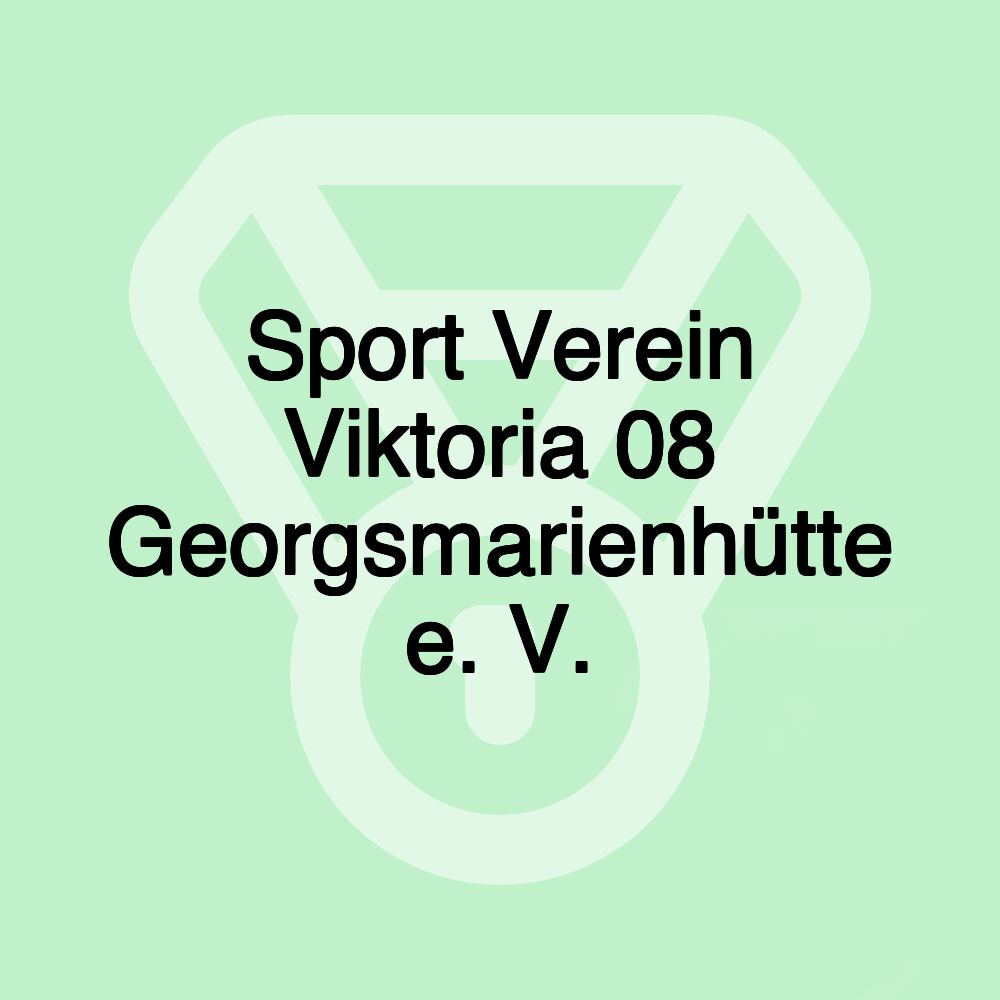 Sport Verein Viktoria 08 Georgsmarienhütte e. V.