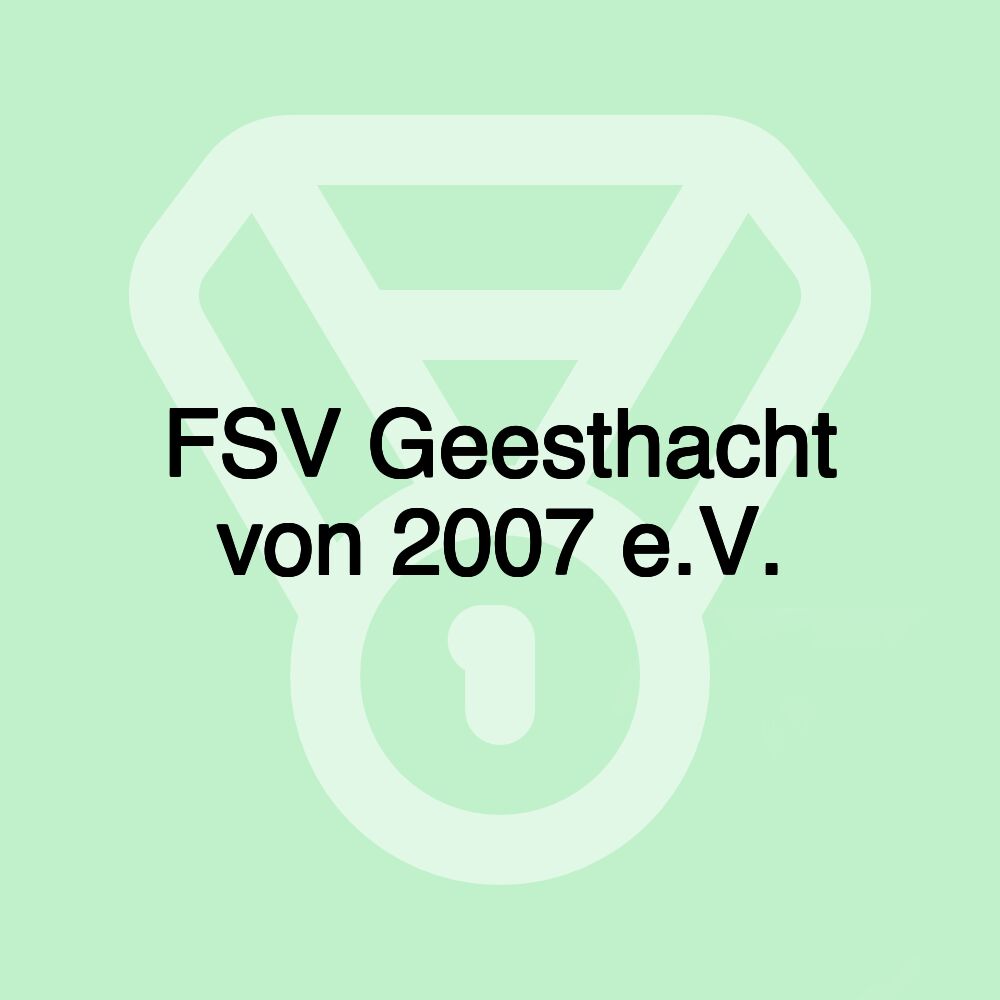 FSV Geesthacht von 2007 e.V.