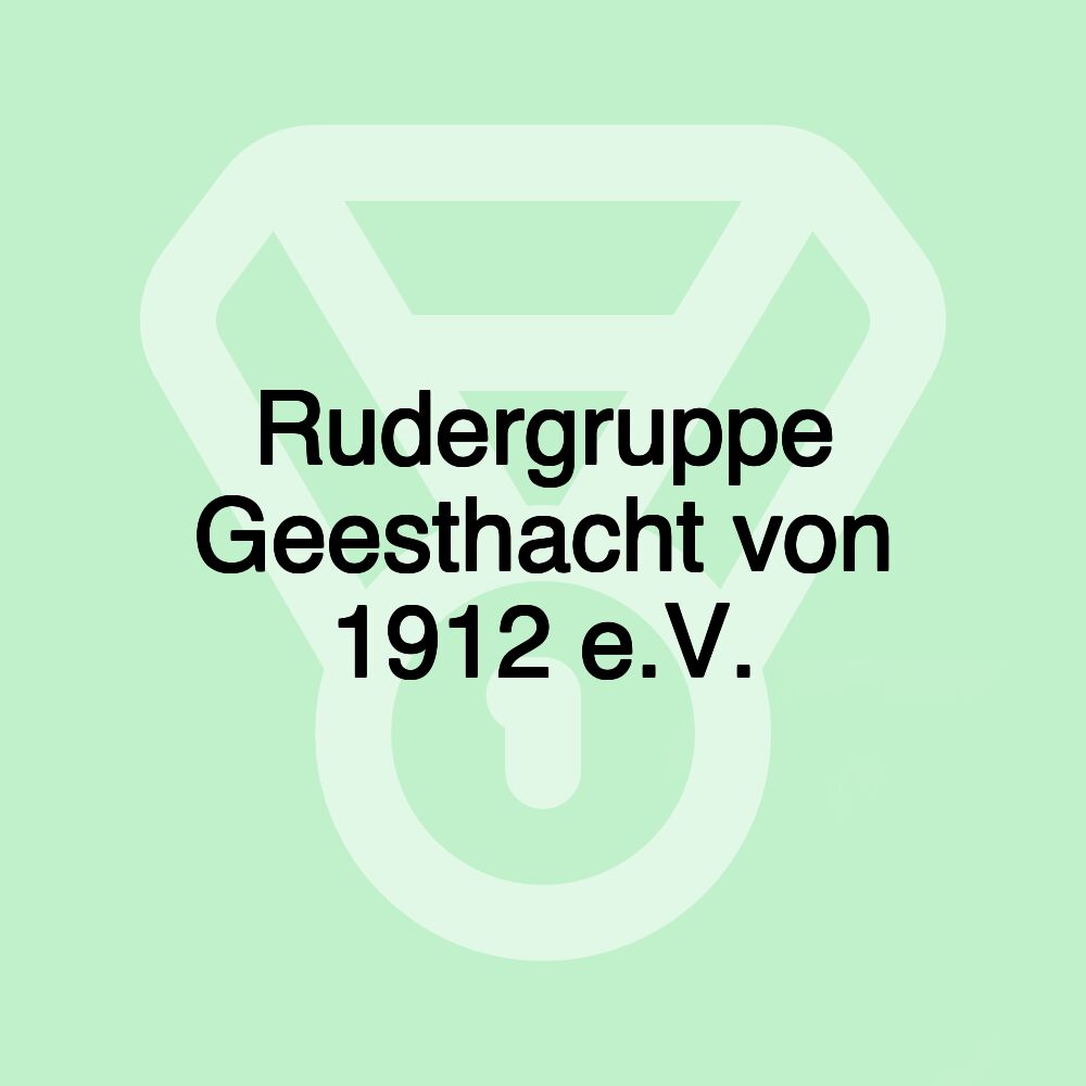 Rudergruppe Geesthacht von 1912 e.V.