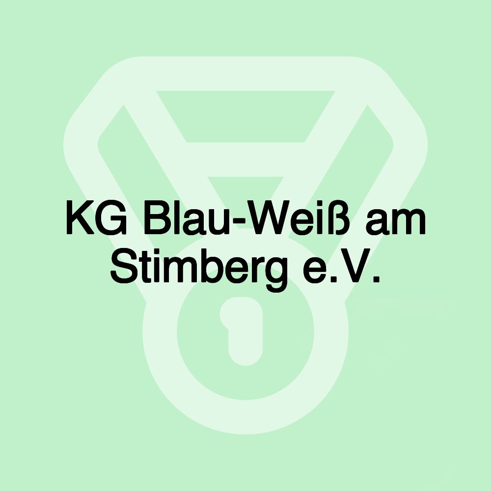 KG Blau-Weiß am Stimberg e.V.