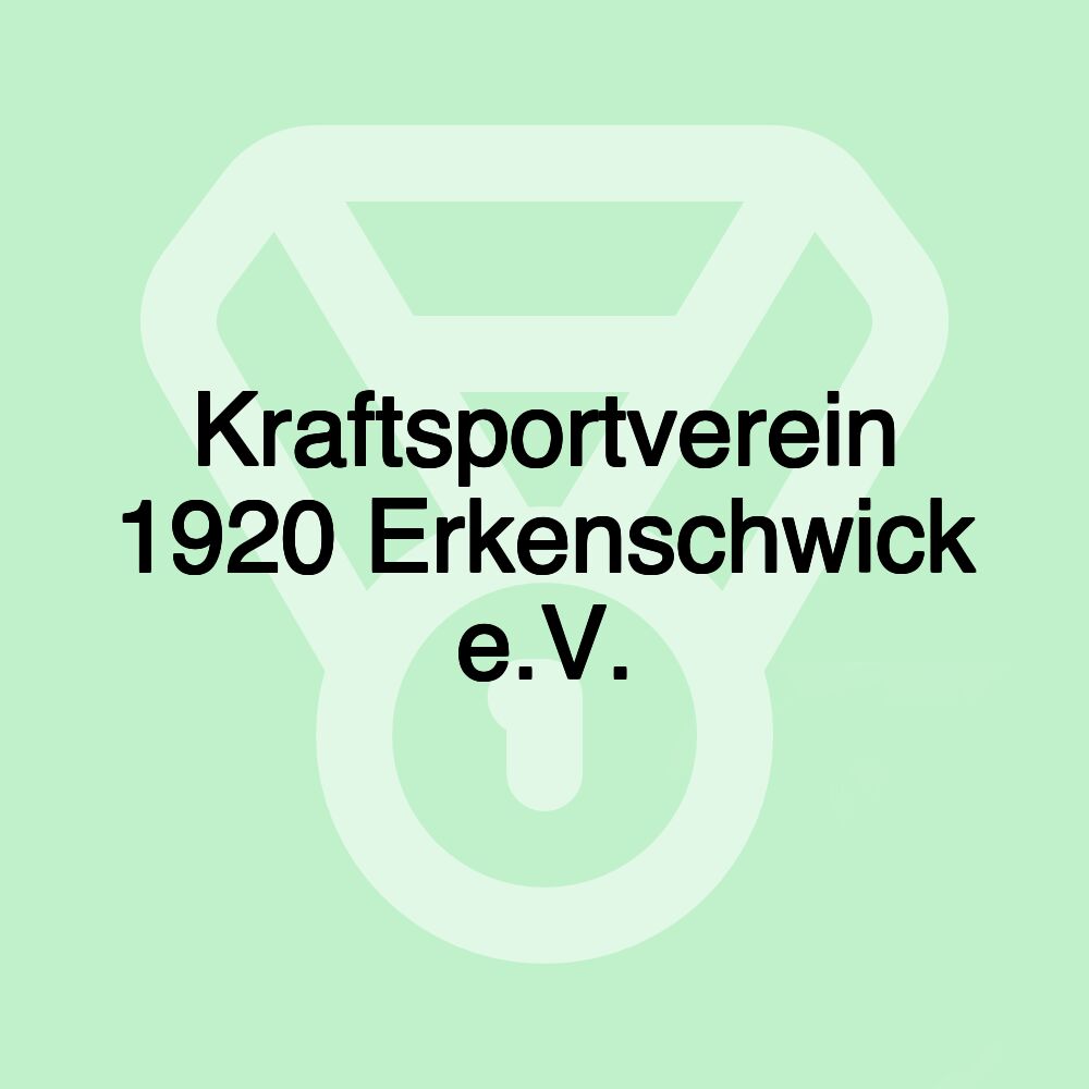 Kraftsportverein 1920 Erkenschwick e.V.