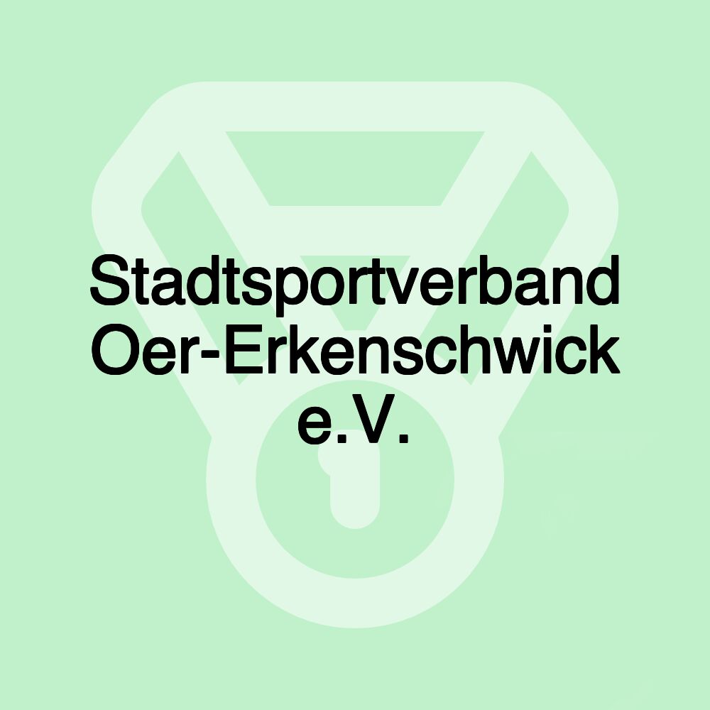 Stadtsportverband Oer-Erkenschwick e.V.