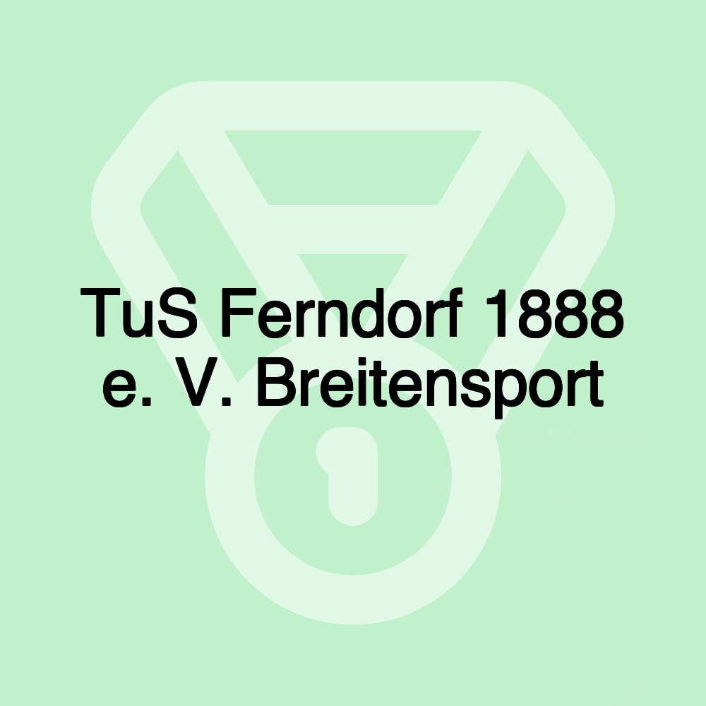 TuS Ferndorf 1888 e. V. Breitensport