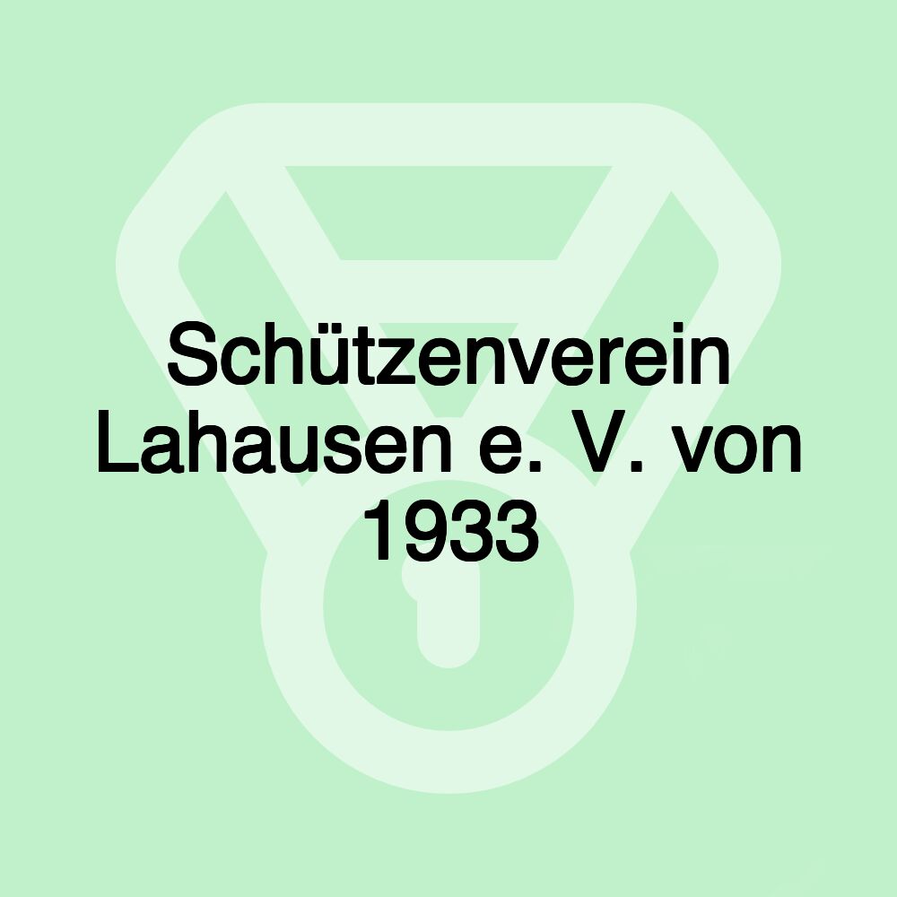 Schützenverein Lahausen e. V. von 1933