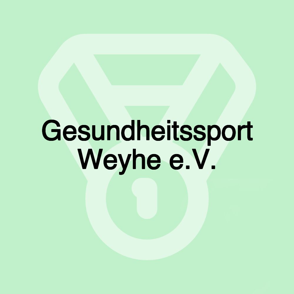 Gesundheitssport Weyhe e.V.