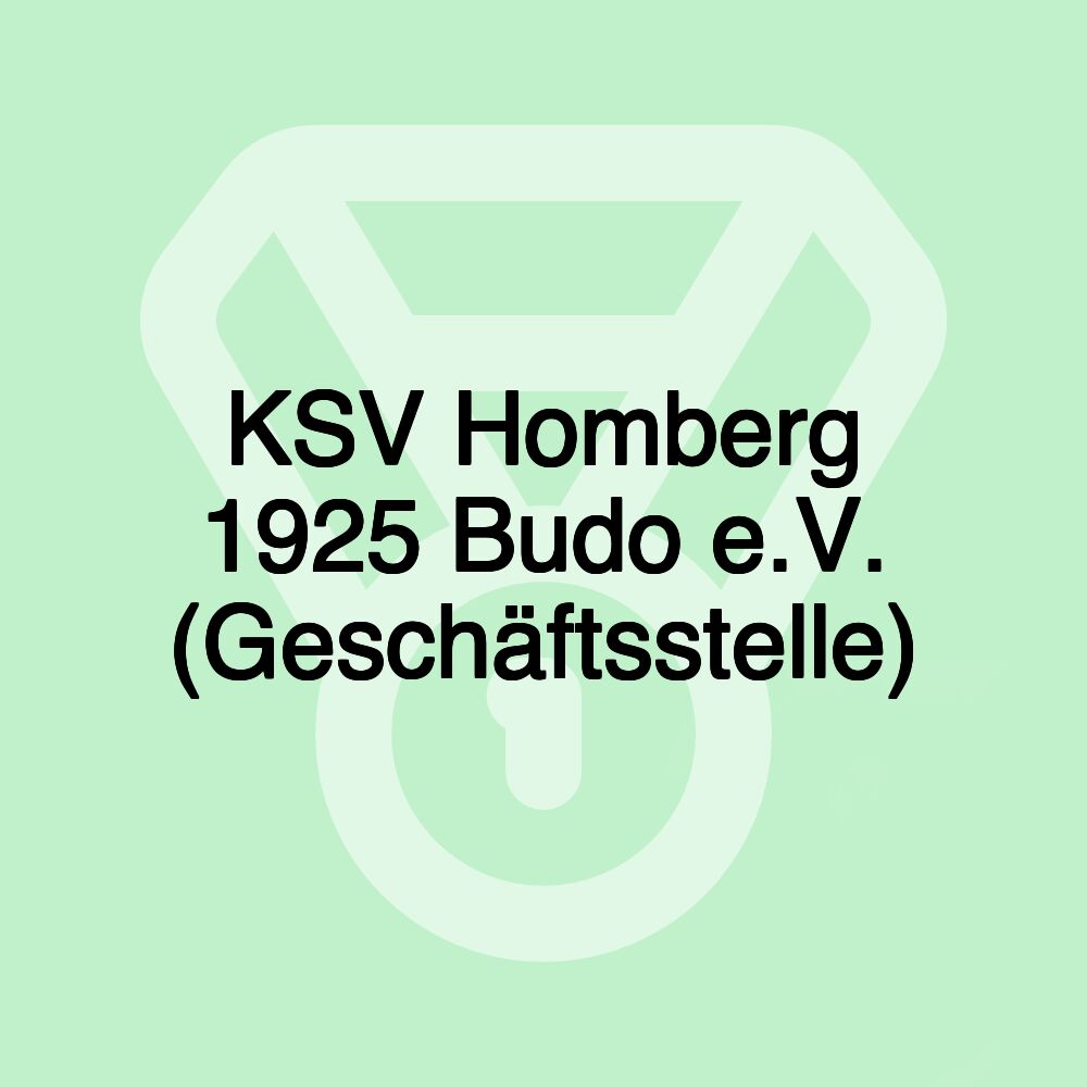 KSV Homberg 1925 Budo e.V. (Geschäftsstelle)