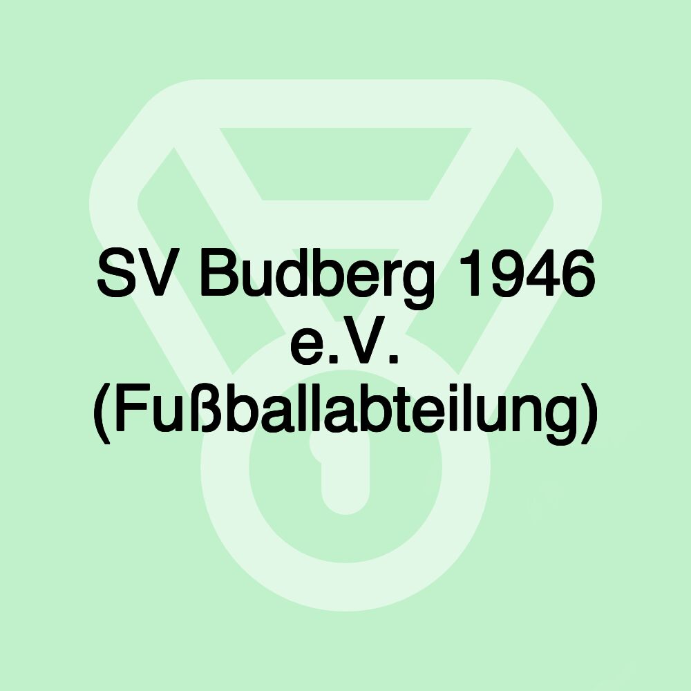 SV Budberg 1946 e.V. (Fußballabteilung)