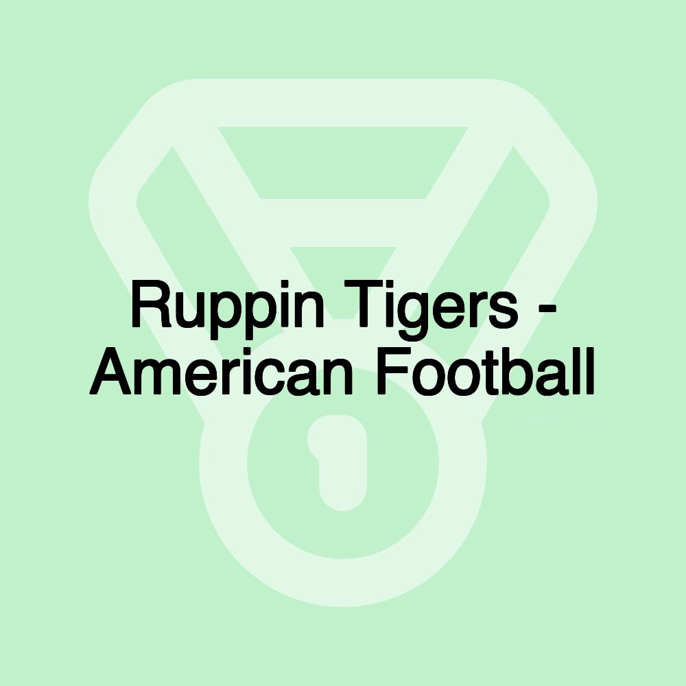 Ruppin Tigers - American Football