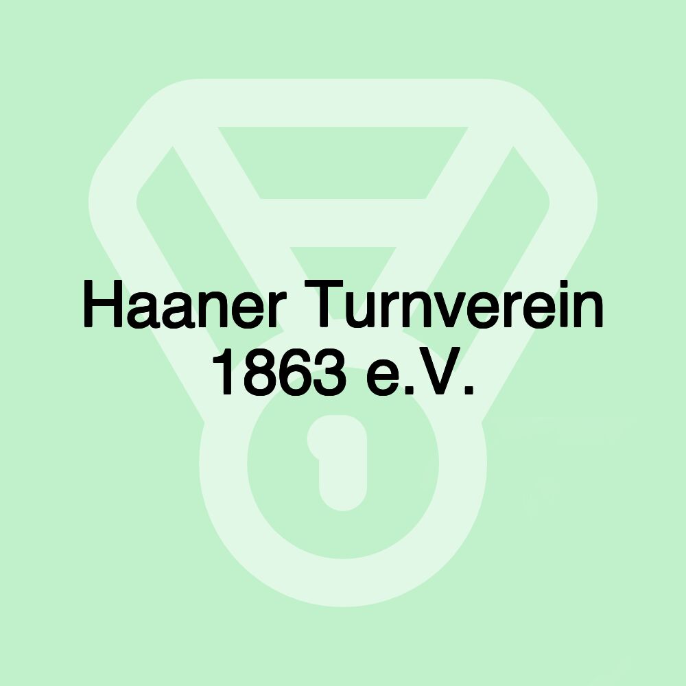 Haaner Turnverein 1863 e.V.