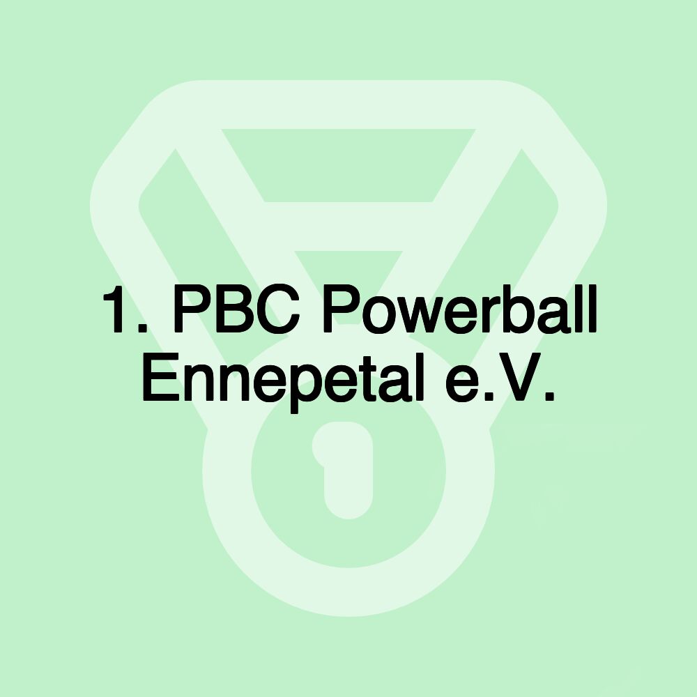 1. PBC Powerball Ennepetal e.V.