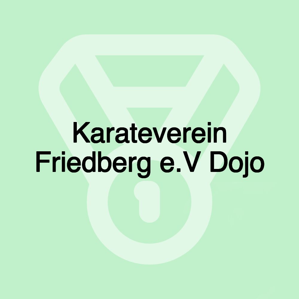 Karateverein Friedberg e.V Dojo