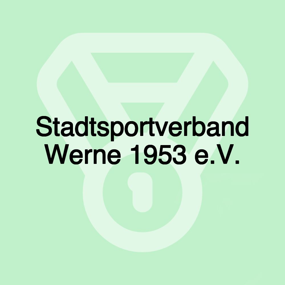 Stadtsportverband Werne 1953 e.V.