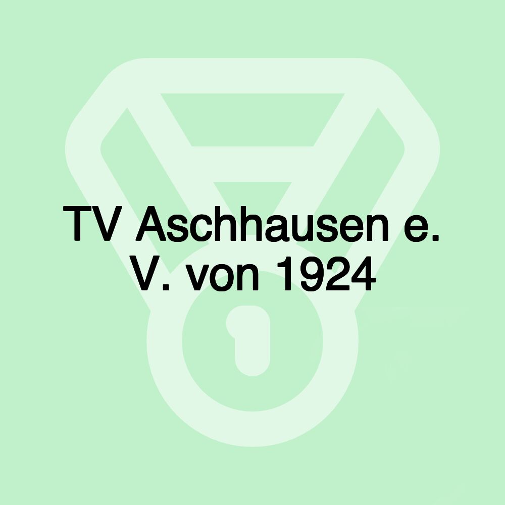 TV Aschhausen e. V. von 1924