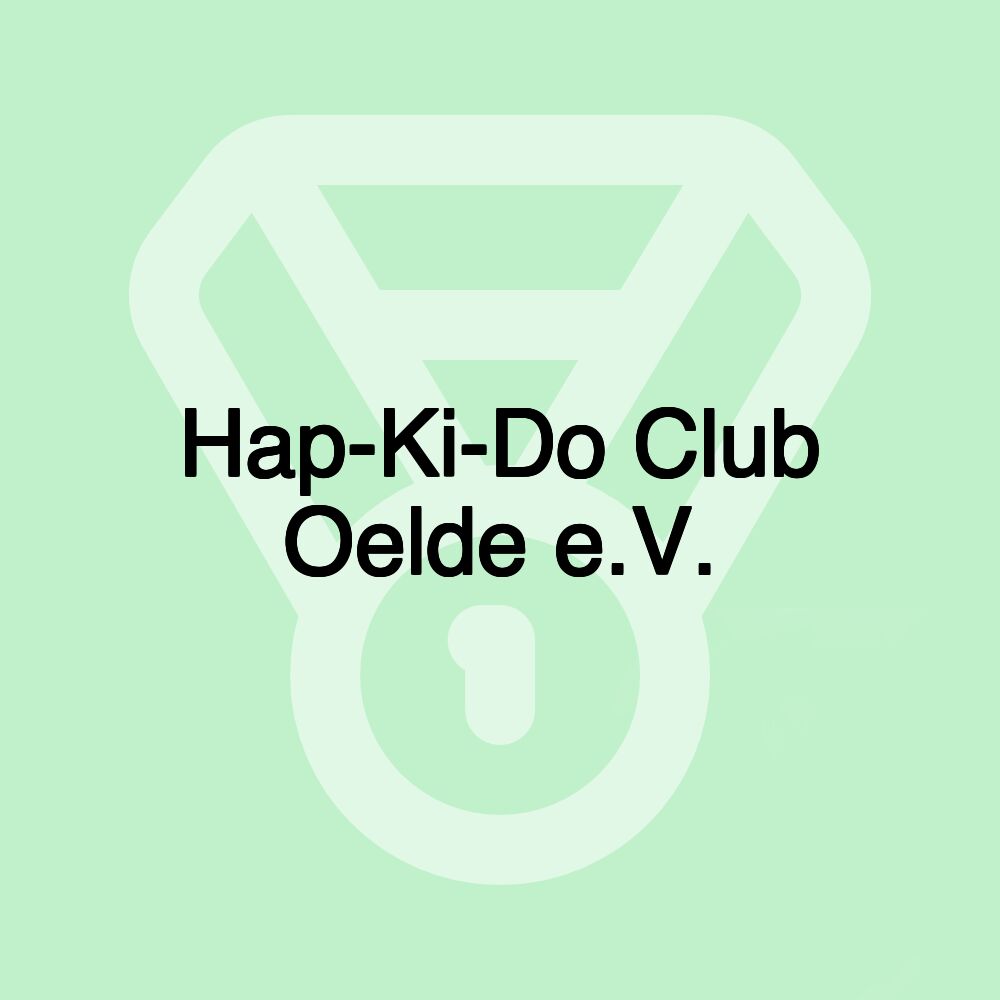 Hap-Ki-Do Club Oelde e.V.