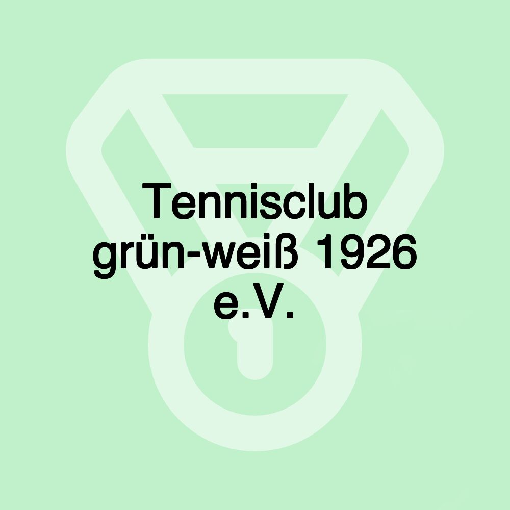 Tennisclub grün-weiß 1926 e.V.