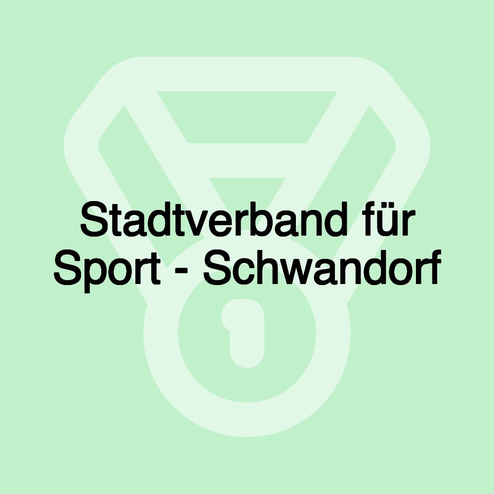 Stadtverband für Sport - Schwandorf