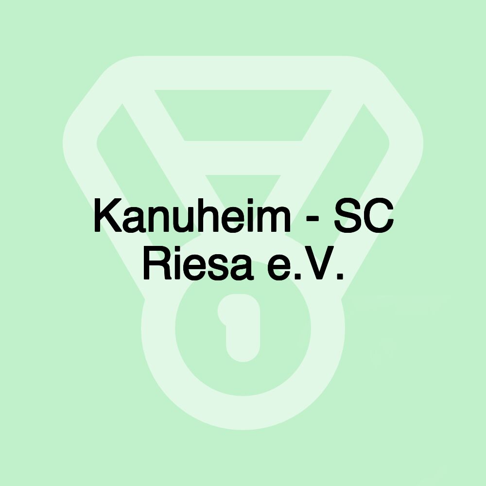 Kanuheim - SC Riesa e.V.