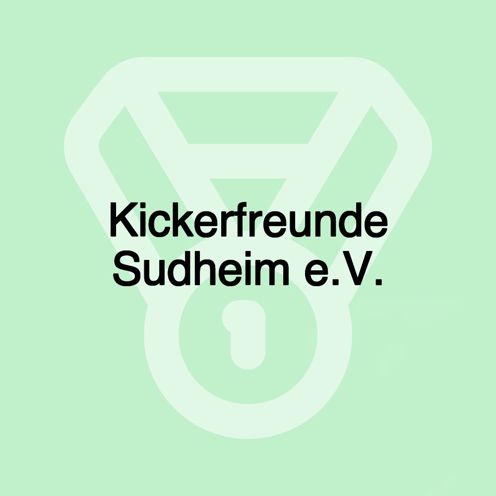 Kickerfreunde Sudheim e.V.