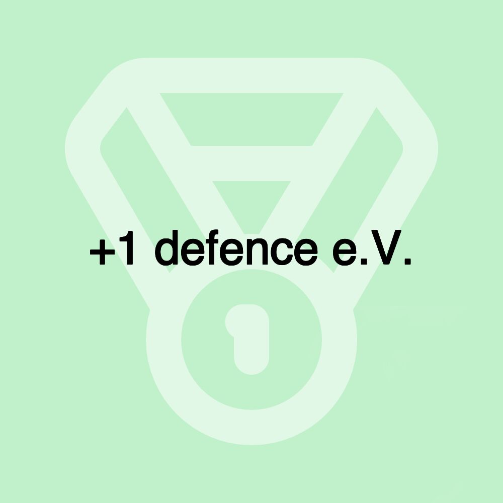 +1 defence e.V.