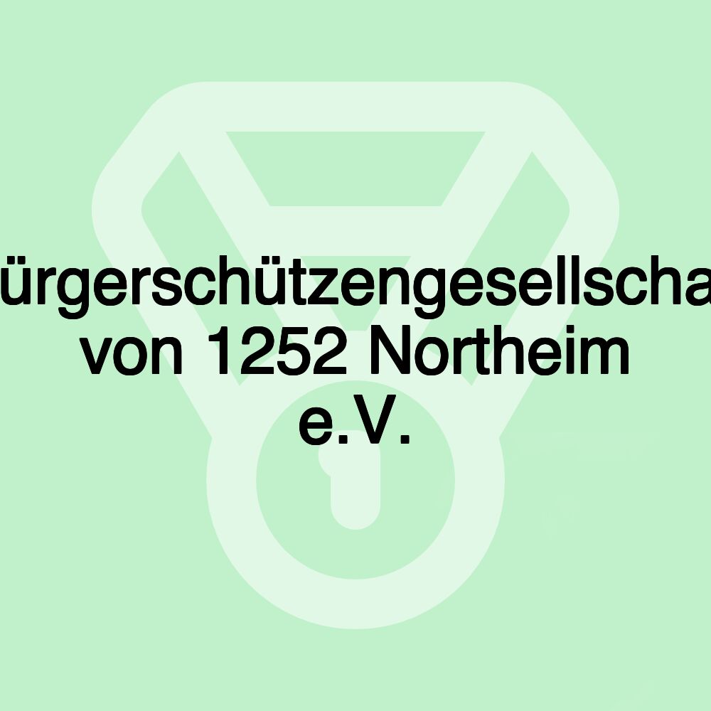 Bürgerschützengesellschaft von 1252 Northeim e.V.