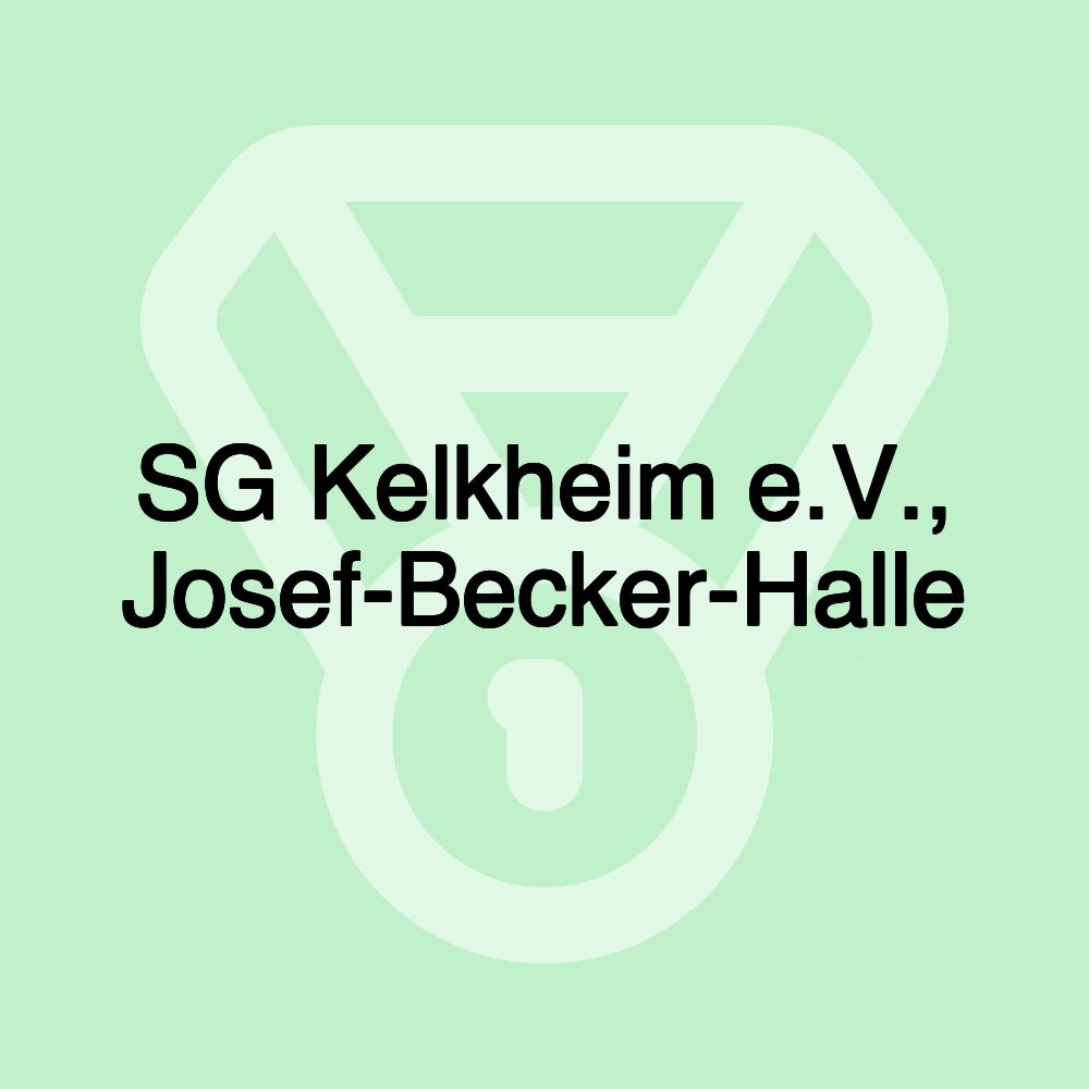 SG Kelkheim e.V., Josef-Becker-Halle