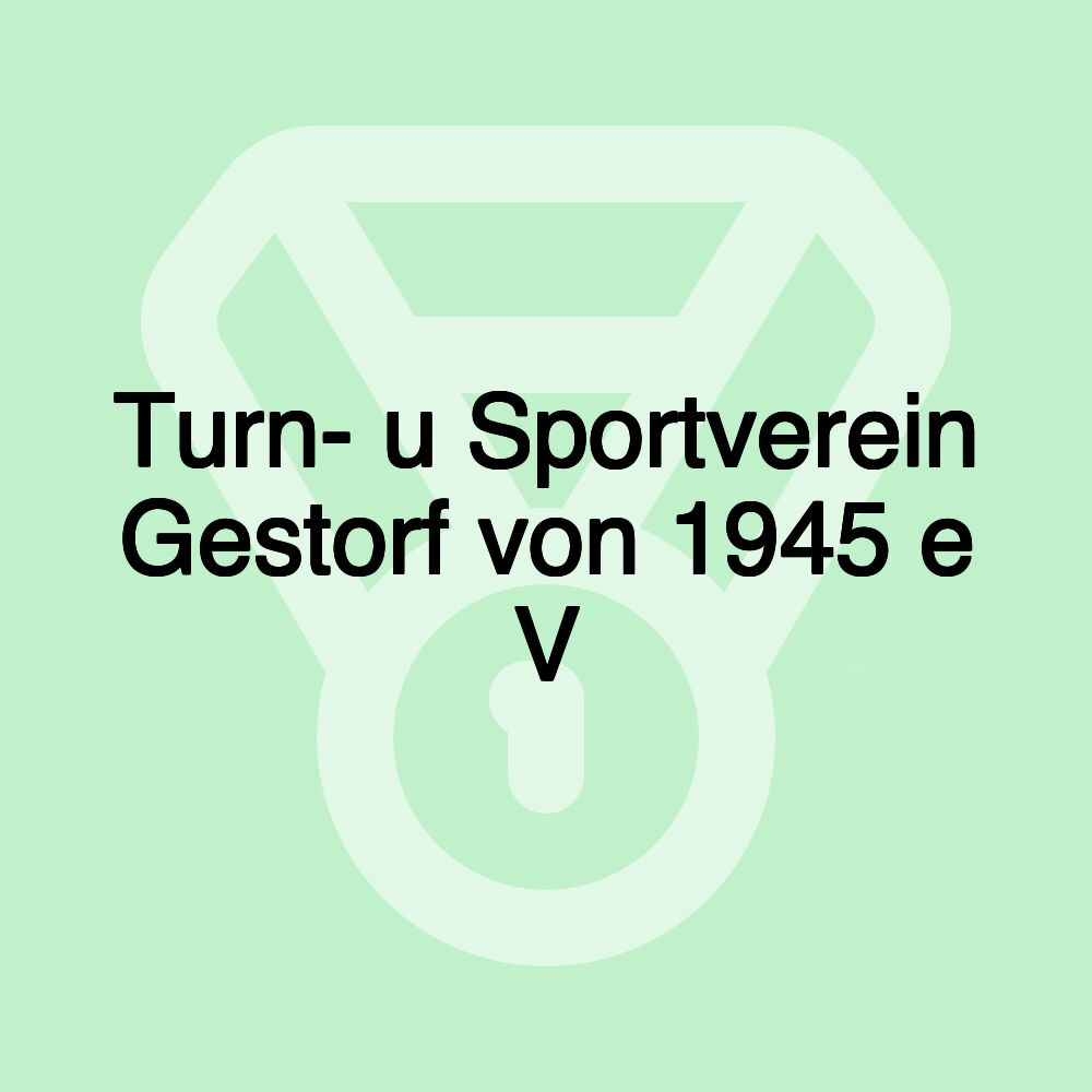 Turn- u Sportverein Gestorf von 1945 e V