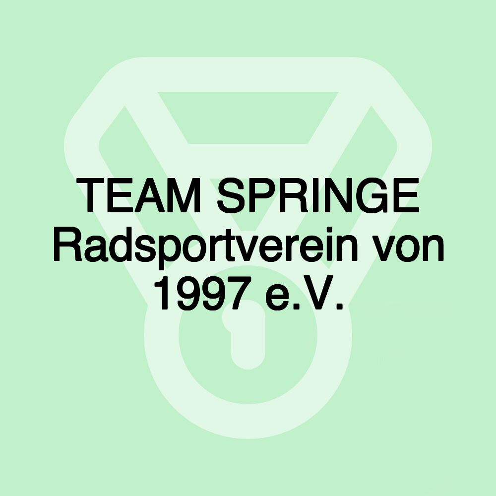 TEAM SPRINGE Radsportverein von 1997 e.V.