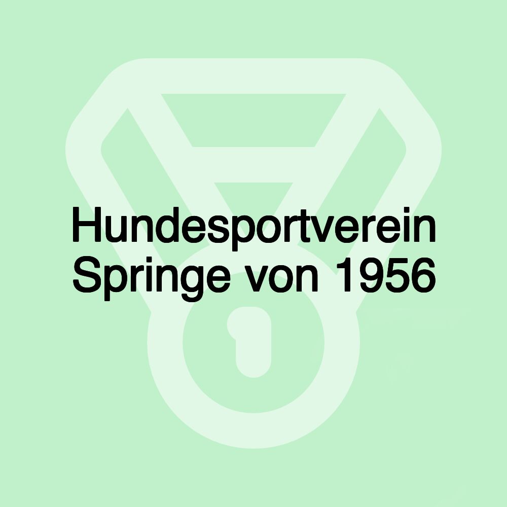 Hundesportverein Springe von 1956