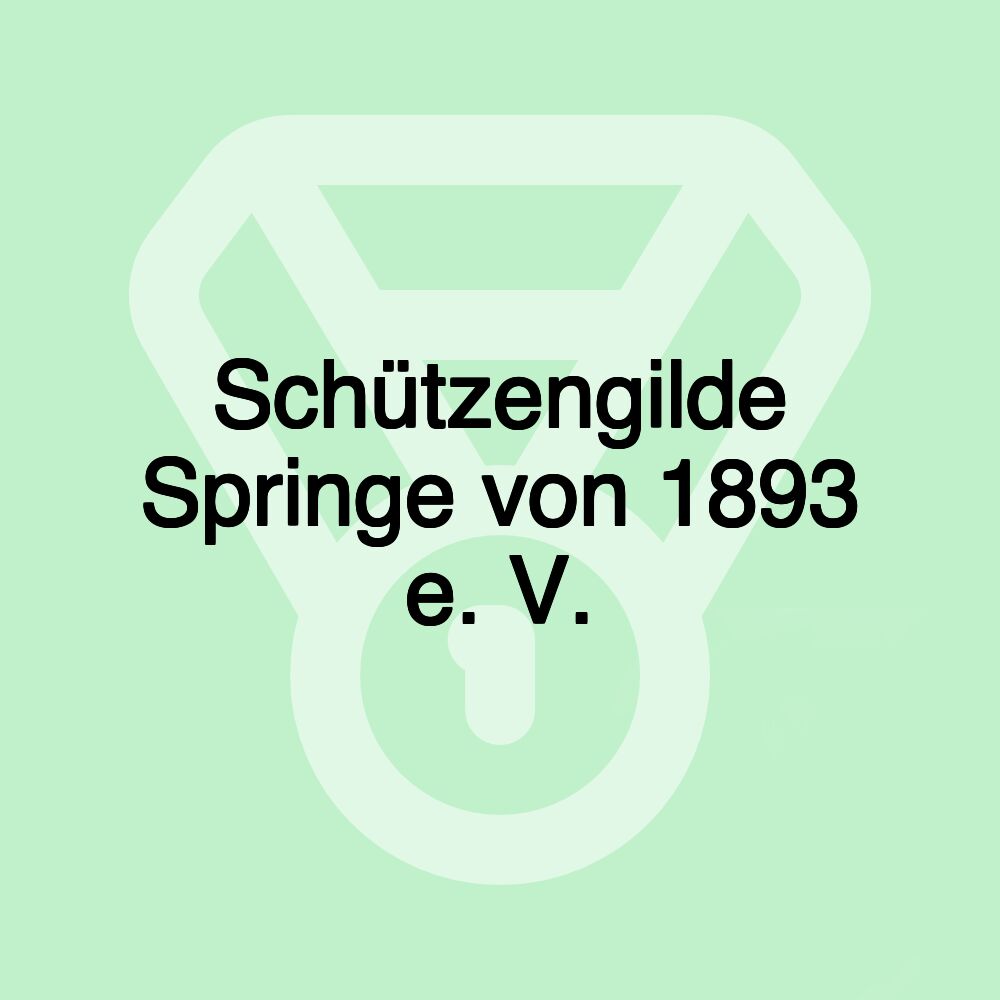 Schützengilde Springe von 1893 e. V.