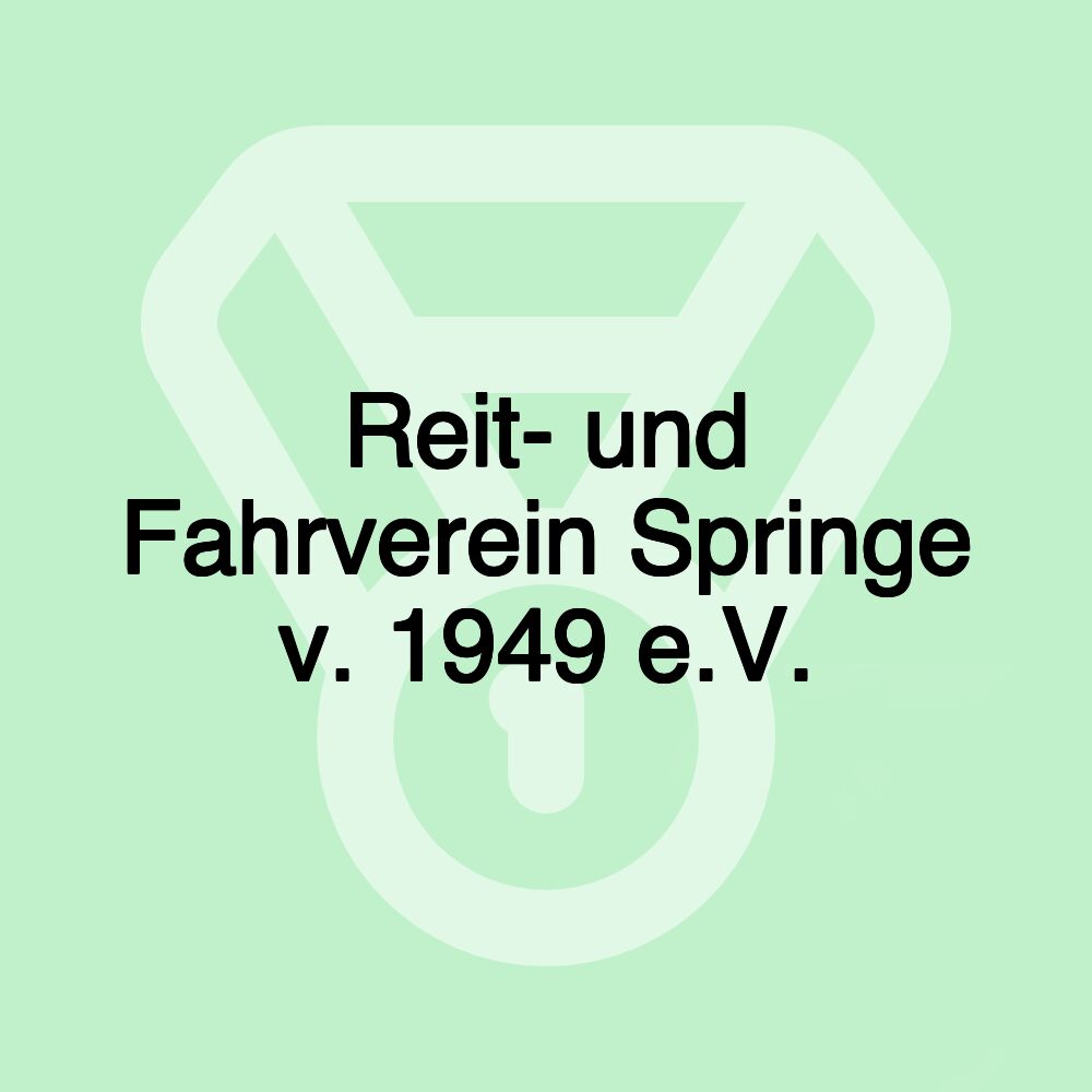 Reit- und Fahrverein Springe v. 1949 e.V.