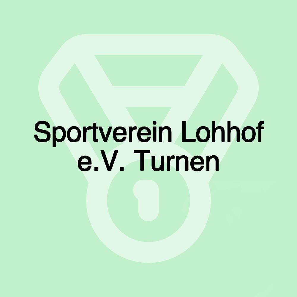 Sportverein Lohhof e.V. Turnen