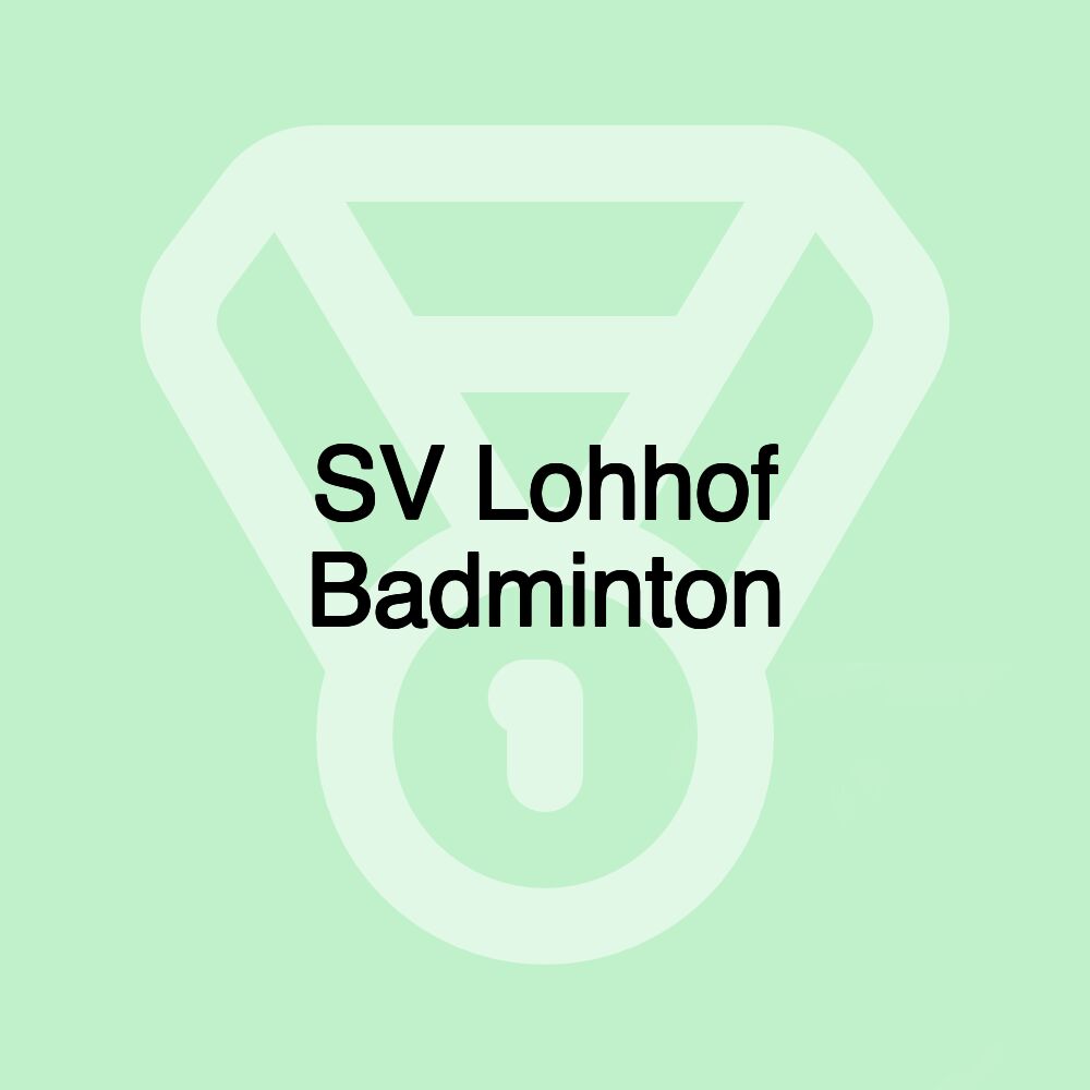 SV Lohhof Badminton