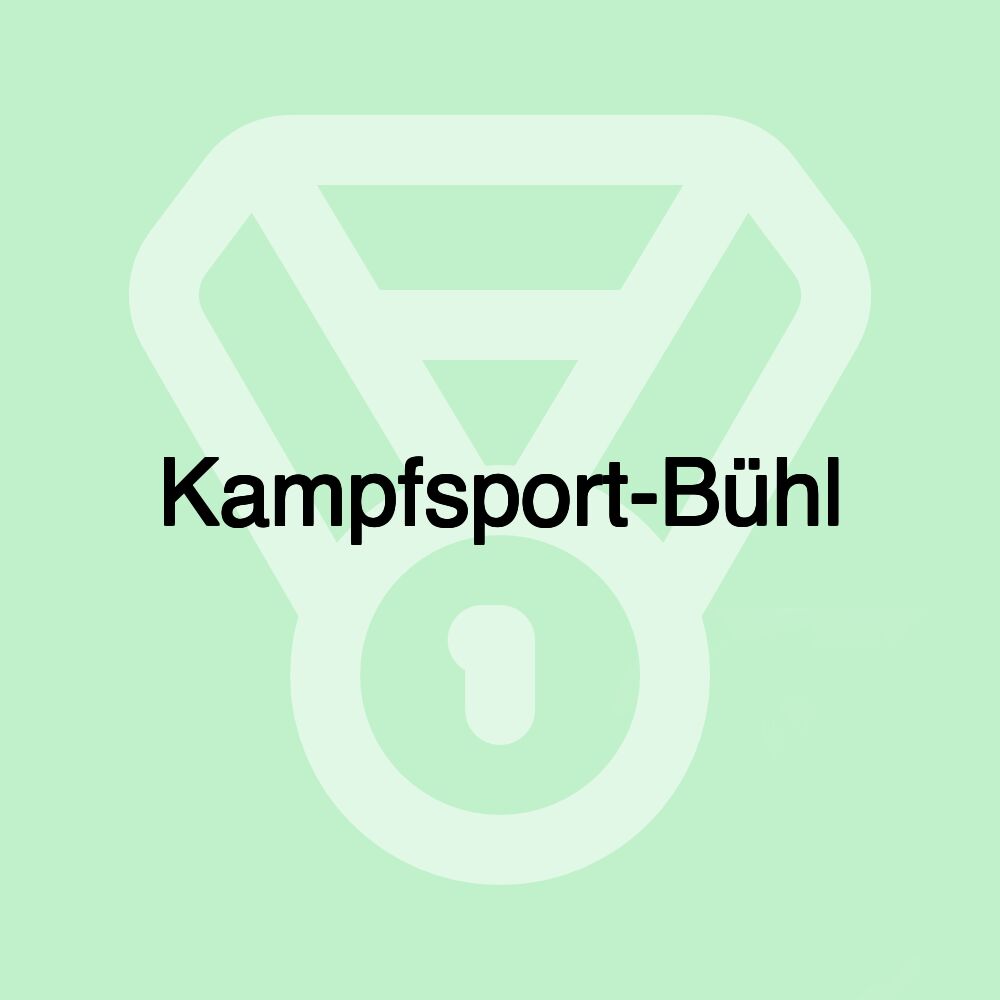 Kampfsport-Bühl