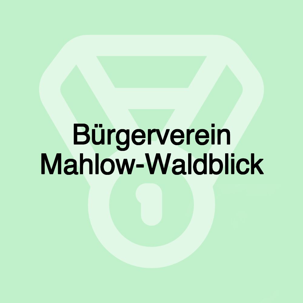 Bürgerverein Mahlow-Waldblick