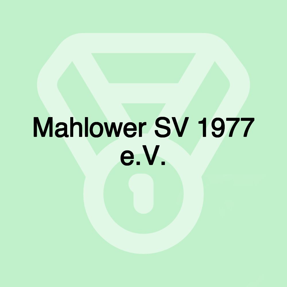 Mahlower SV 1977 e.V.