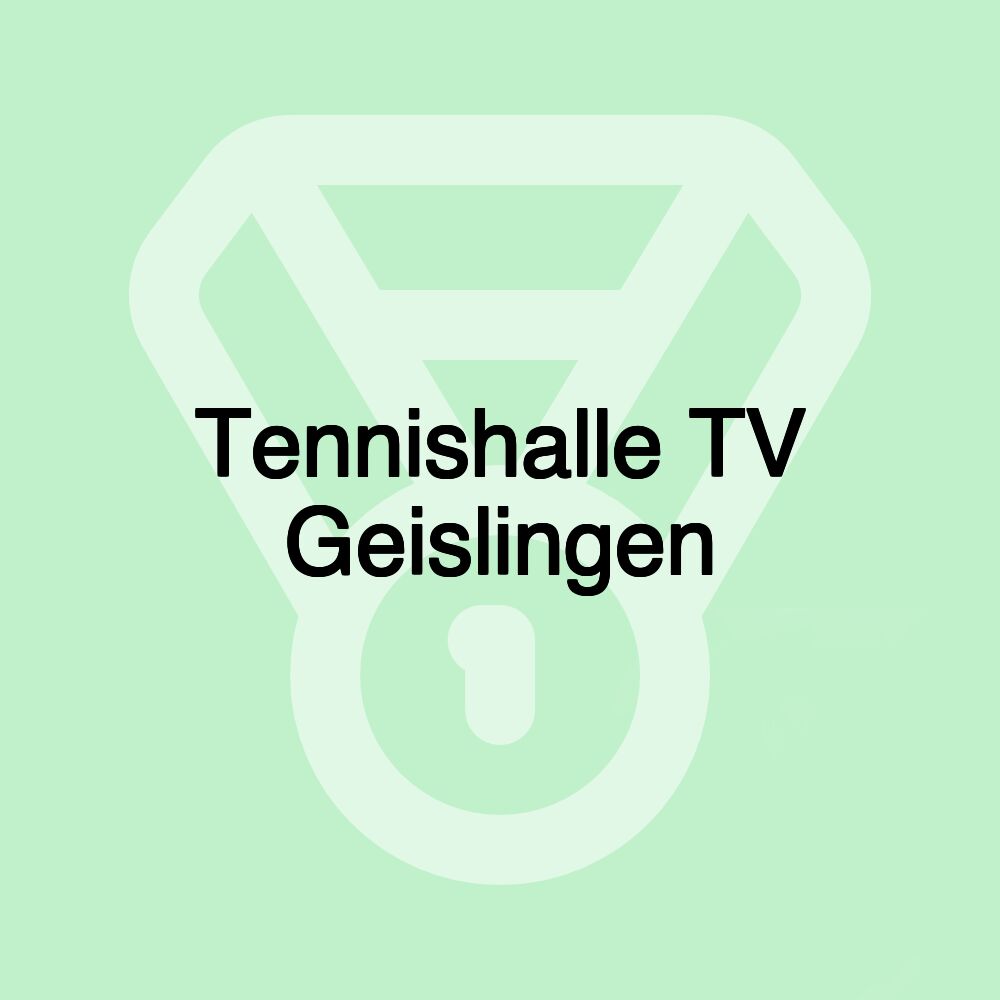 Tennishalle TV Geislingen