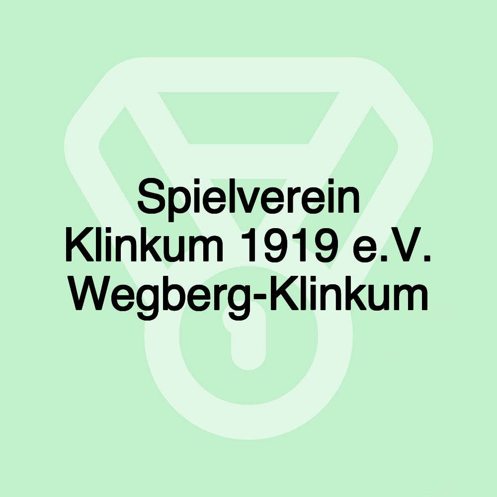 Spielverein Klinkum 1919 e.V. Wegberg-Klinkum