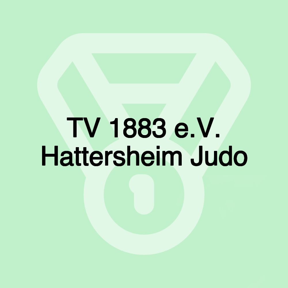 TV 1883 e.V. Hattersheim Judo