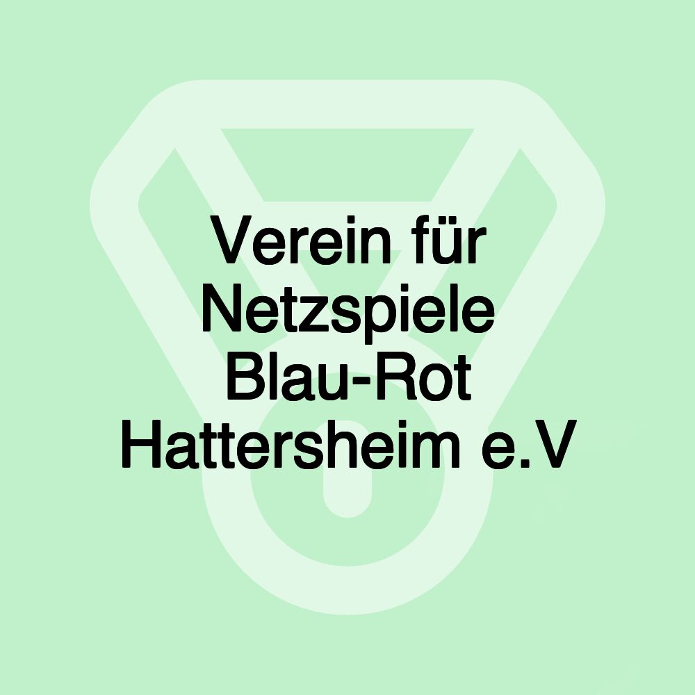 Verein für Netzspiele Blau-Rot Hattersheim e.V