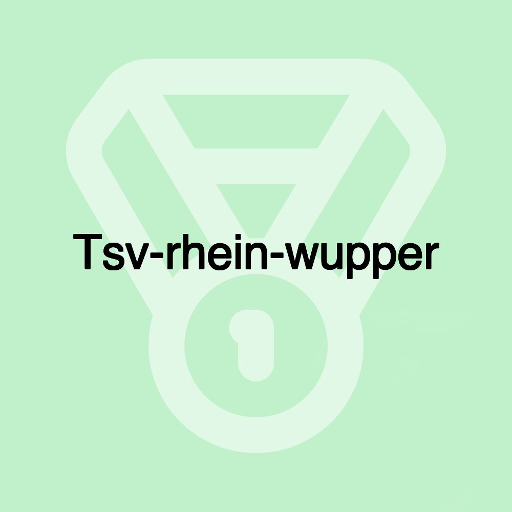 Tsv-rhein-wupper