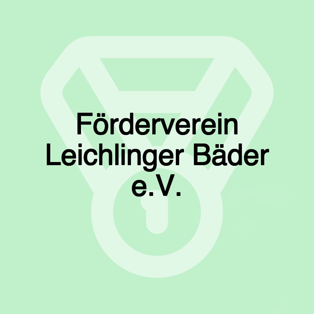 Förderverein Leichlinger Bäder e.V.