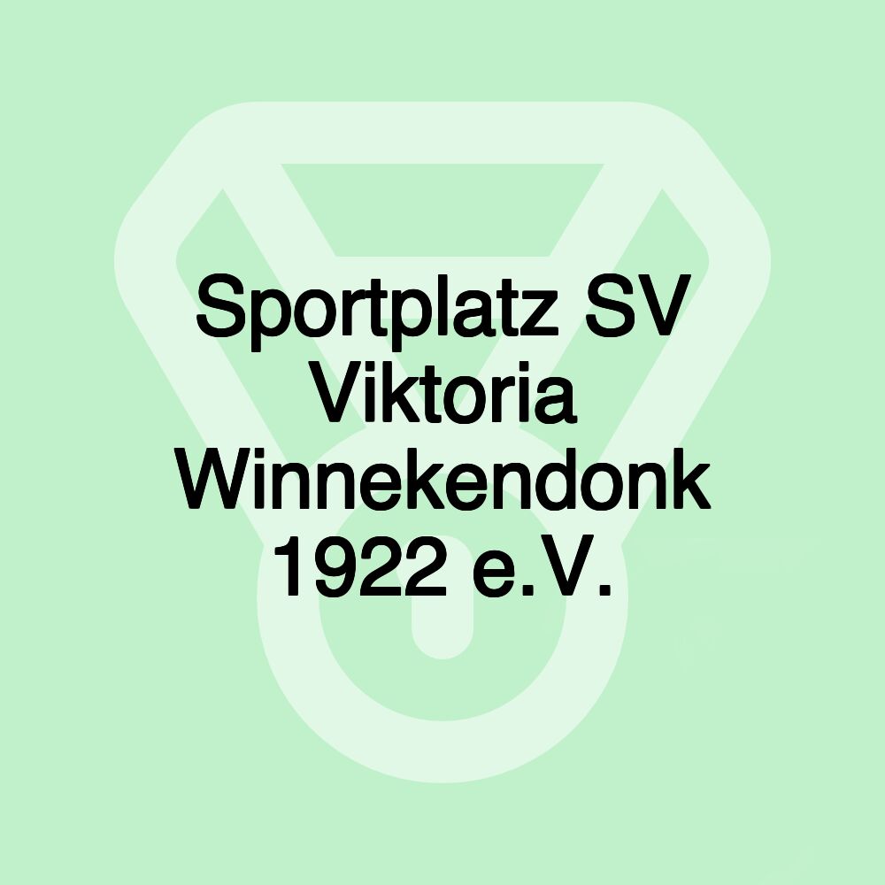 Sportplatz SV Viktoria Winnekendonk 1922 e.V.