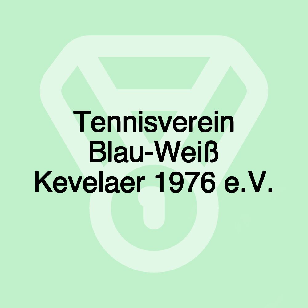 Tennisverein Blau-Weiß Kevelaer 1976 e.V.