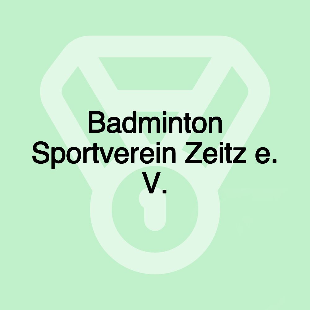 Badminton Sportverein Zeitz e. V.