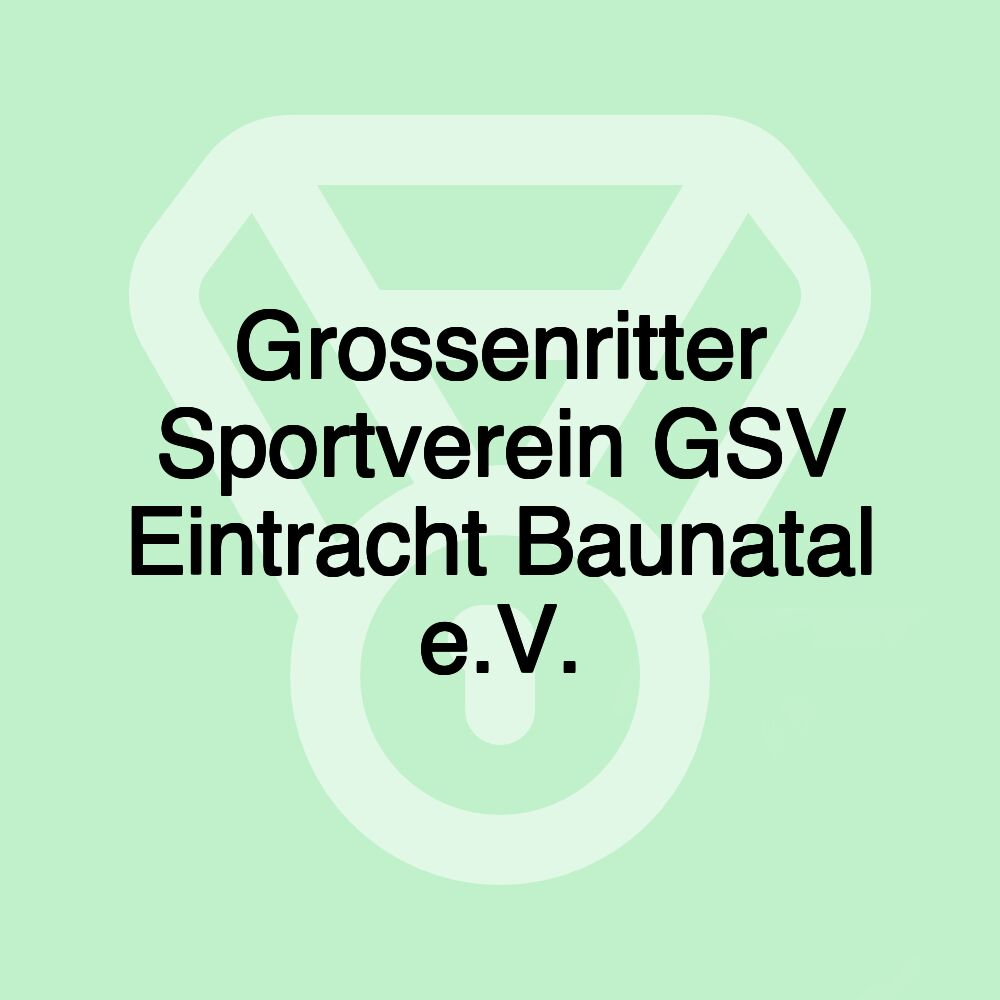 Grossenritter Sportverein GSV Eintracht Baunatal e.V.