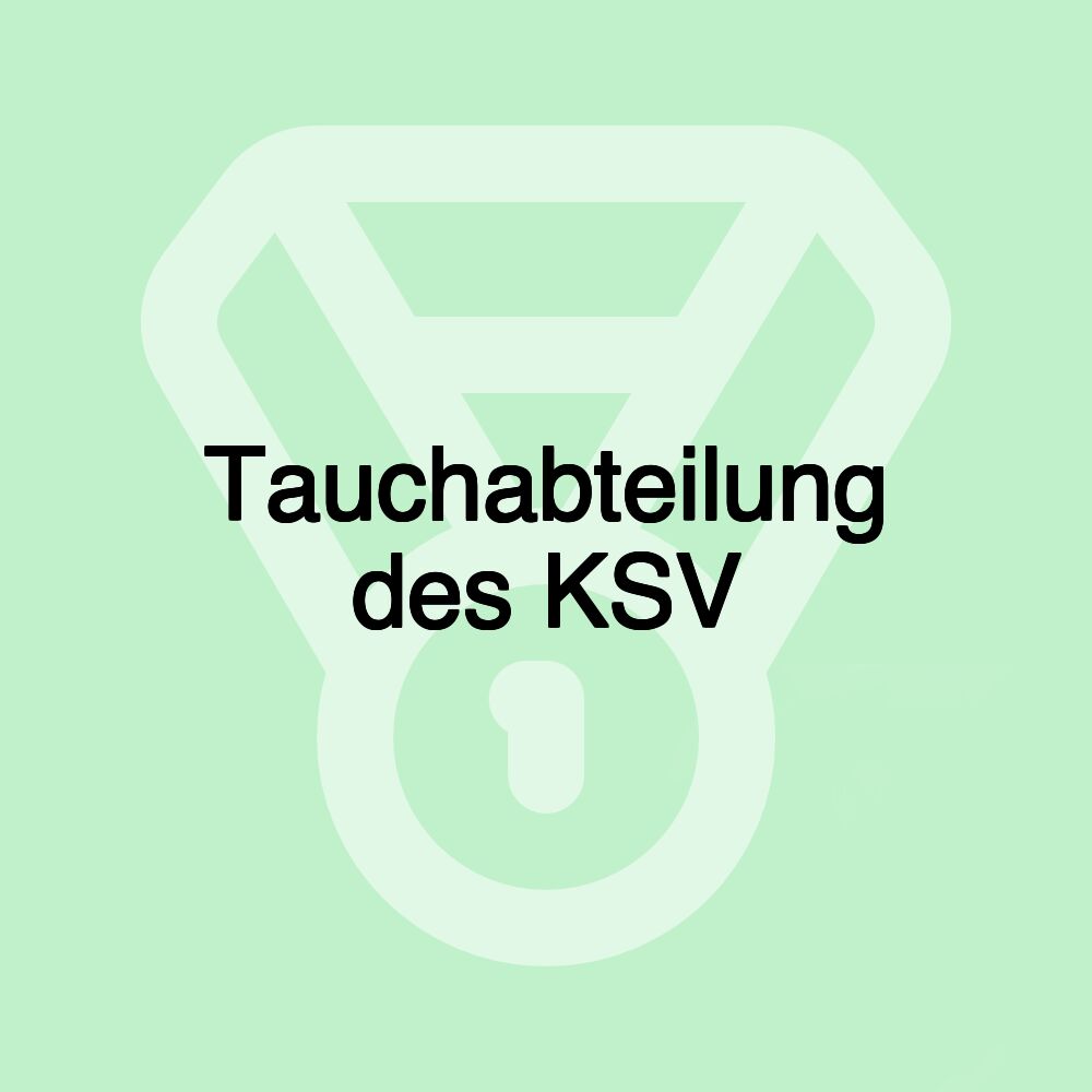 Tauchabteilung des KSV