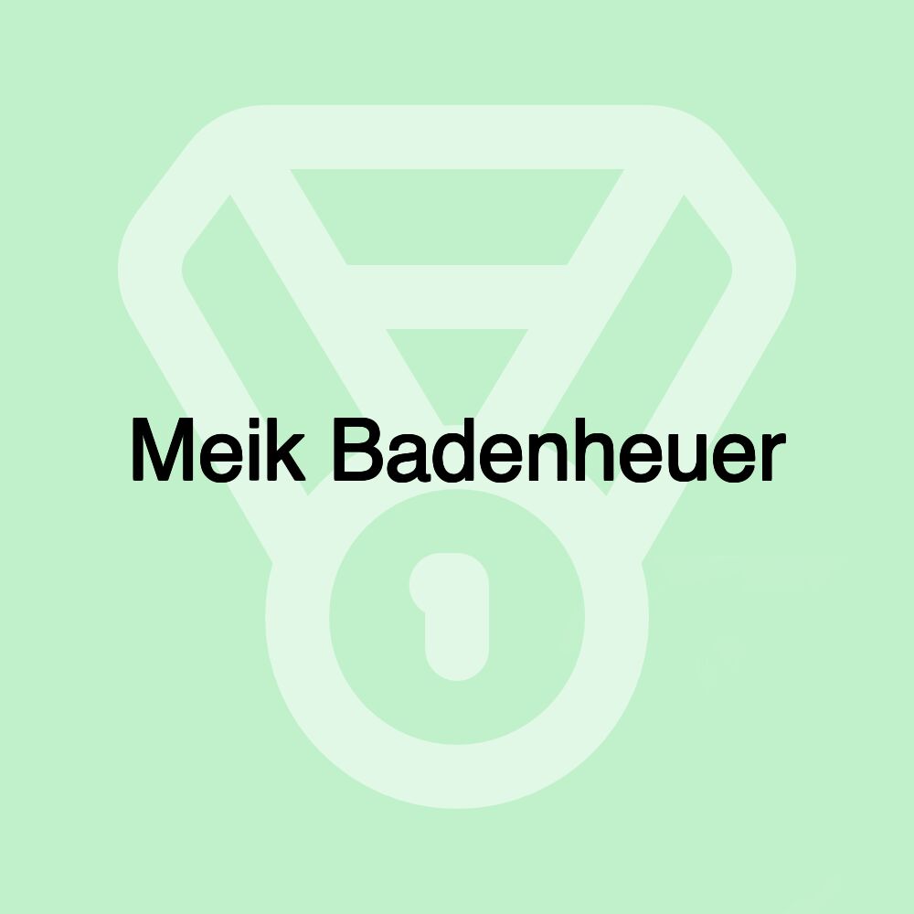 Meik Badenheuer