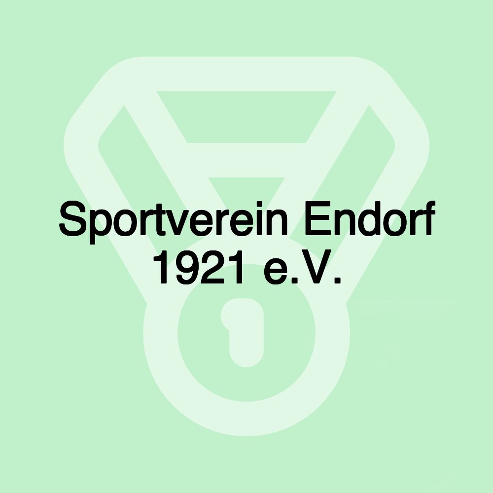 Sportverein Endorf 1921 e.V.