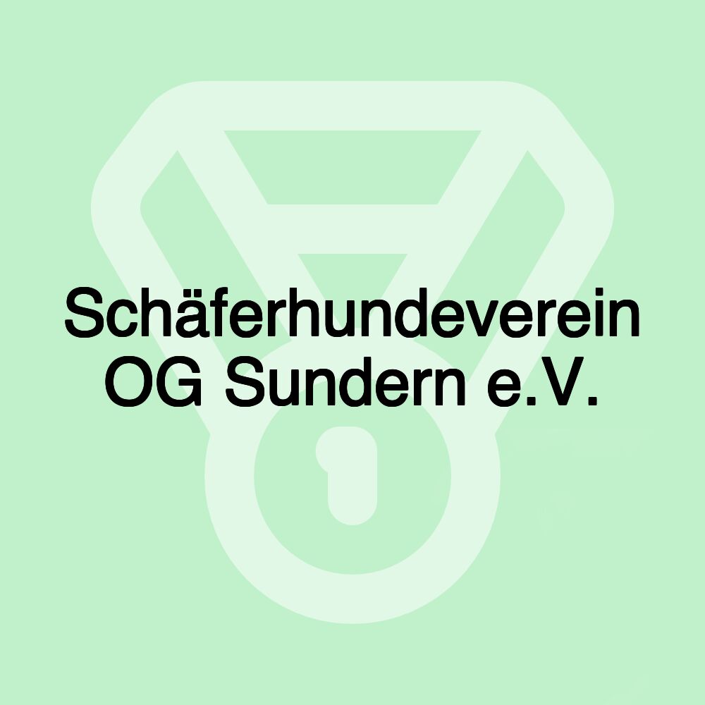 Schäferhundeverein OG Sundern e.V.