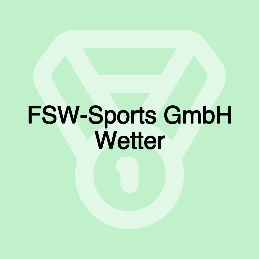 FSW-Sports GmbH Wetter